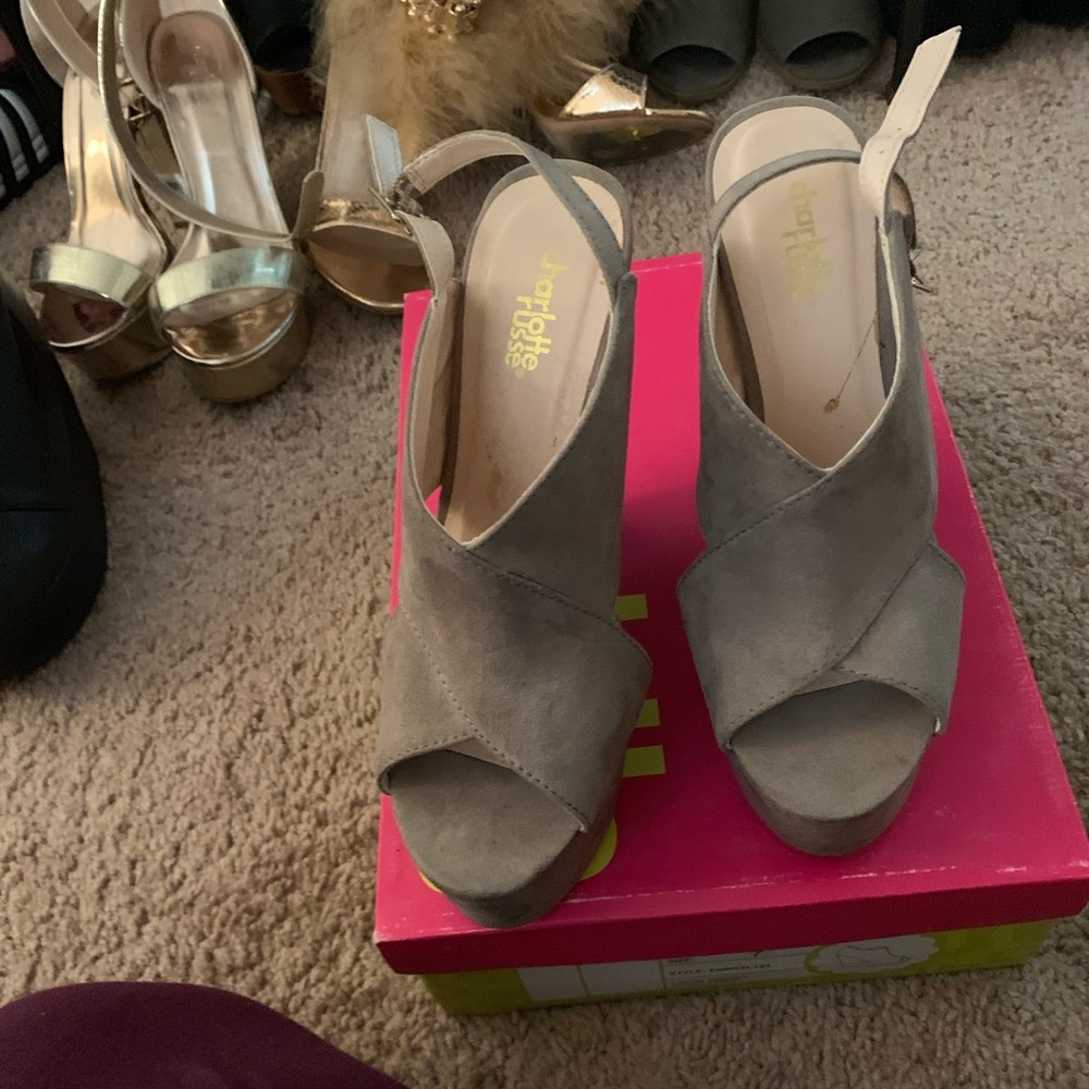 Gently worn Charlotte Russe Wedges